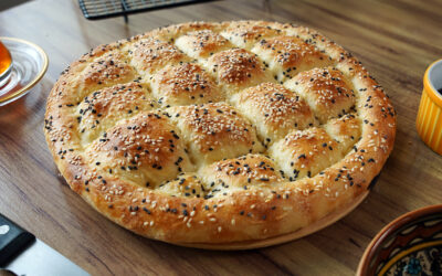 Pão Turco (Ramazan Pidesi)